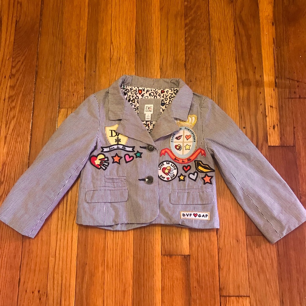 Diane Von Furstenberg  collaboration w/Gap jacket